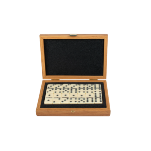 Luxury Domino Set in Walnut
