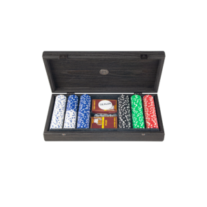 Luxury Black Poker Set