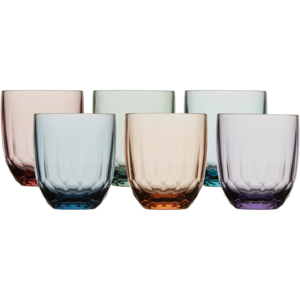 ECOZEN WATER GLASS, PARTY STARS – 6 PCS