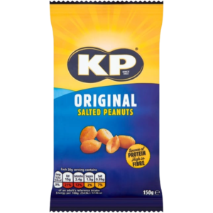 KP SALTED PEANUTS 150g