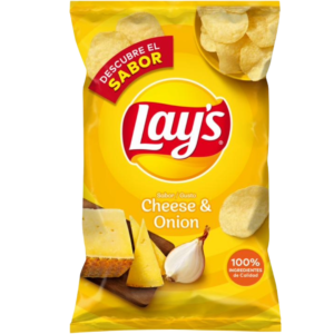 LAYS CHEESE & ONION 150g