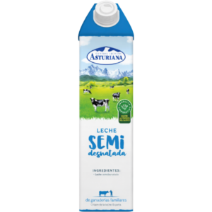 ASTURIANA SEMI-SKIMMED 100cl x6