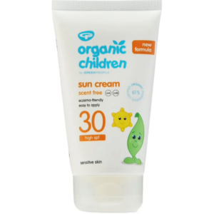 ORGANIC CHILDREN SCENT FREE SUN CREAM – SPF30 150ml
