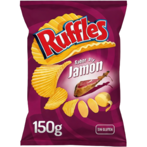 RUFFLES JAMÓN 150g